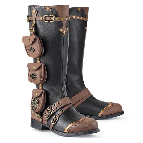 Windwalker Shoes - Windwalker Steam Punk Boots